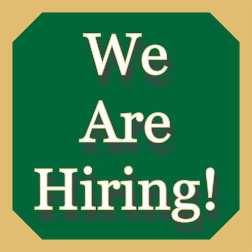 We are Hiring!
